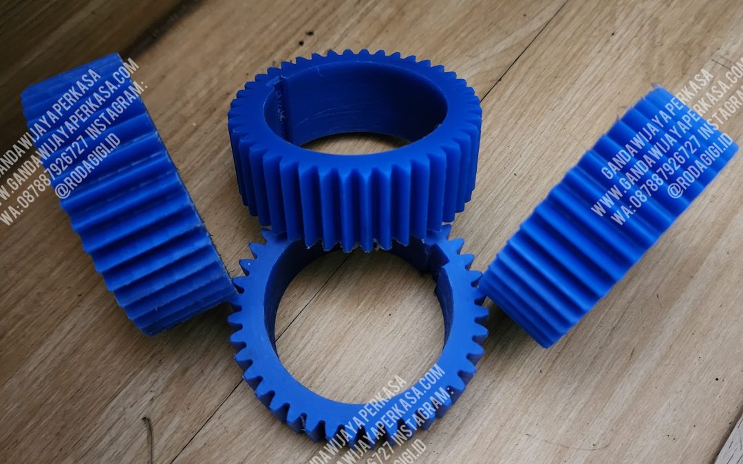 Pembuatan Sparepart Industri Spur Gear Nylon